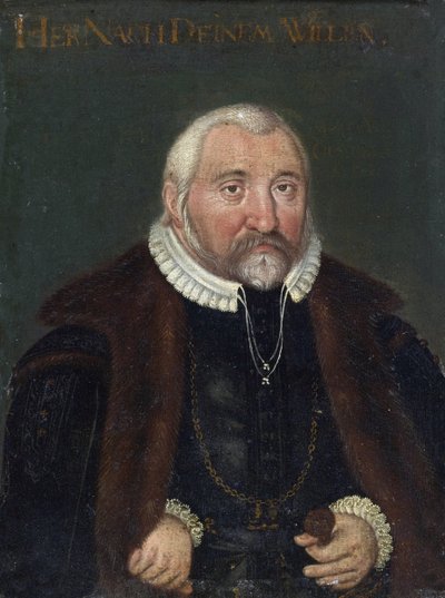 ""porträtt av Fredrik III av Pfalz Said Frederic III Den fromme kurfursten Pfalz av Rhen (1515-1576)"" Anonym målning 1500-talets privatsamling av Anonymous Anonymous