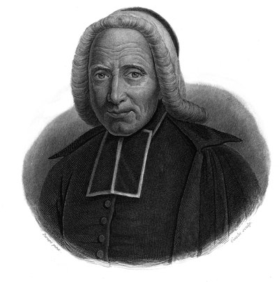 Porträtt av Abbe Jean Godinot (1661-1749) i "" Porträtt och historia av användbara män: män och kvinnor i alla länder och alla förhållanden, som har förvärvat rättigheter till mäns erkännande" publicerad och propagerad av Societe Montyon och Franklin i av Anonymous Anonymous