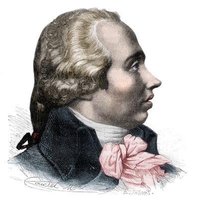 Porträtt av Adrien-Marie Legendre (1752-1833) Fransk matematiker (litho) - porträtt av Adrien Marie Legendre, fransk matematiker (1752-1833) - Gravyr i "Histoire des Girondins"" av Alphonse de Lamartine (1790-1869-) 18659 1866 - Privat samling av Anonymous Anonymous