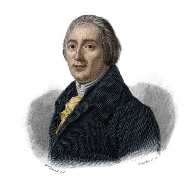 Porträtt av Etienne Delessert (1735 -1816) bankir och industriell francais i "Porträtt och historia av användbara män: män och kvinnor i alla länder och av alla förhållanden, som har förvärvat rättigheter till mäns erkännande" publicerad och propagerad av av Anonymous Anonymous