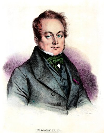 Porträtt av Francois Magendie (1783-1855) läkare och fysiolog, Privee Collection av Anonymous Anonymous