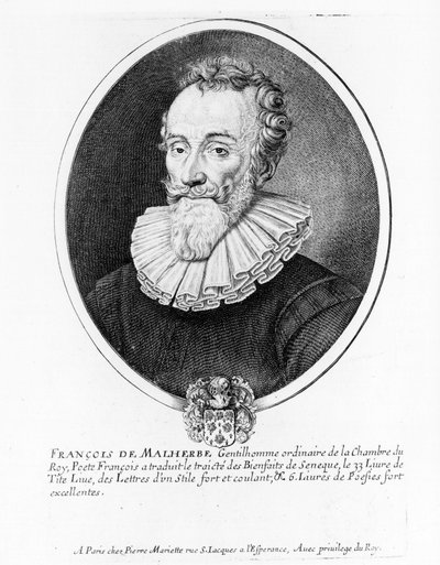 Porträtt av Francois de Malherbe (1555-1628), fransk poet av Anonymous Anonymous