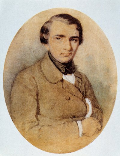 Porträtt av Ivan Sergeevich Turgeniev (Turgenev av Anonymous Anonymous