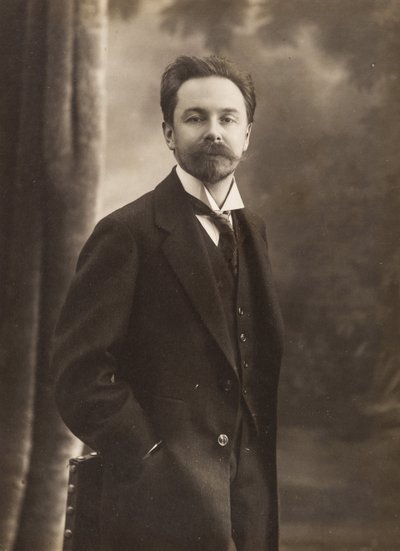 Porträtt av kompositören Alexander Skrjabin (1872-1915) av Anonymous Anonymous