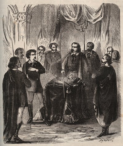 Reception of an Illuminatus (hemligt sällskap) - Reception d