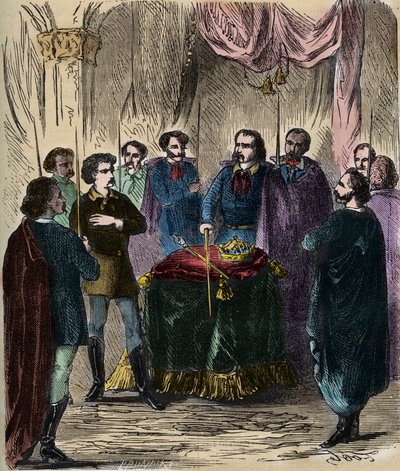 Reception of an Illuminatus (secret society) - Reception d