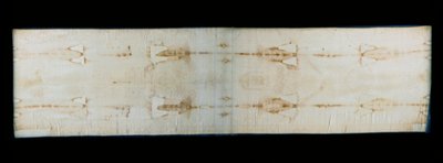 Turins heliga hölje (eller hölje eller sacra sindone), linnelakan som visar spår (förmodligen Kristi) av tortyr av en kropp. Kungliga kapellet i Cathedrale Saint John the Baptist i Turin, Italien. - The Holy Shroud of Turin (sacra sindone), gammal linje av Anonymous Anonymous
