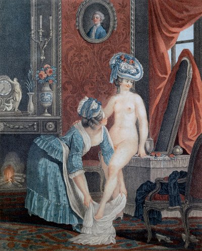 Toaletten av Louis Marin Bonnet (1736 - 1793). av Anonymous Anonymous
