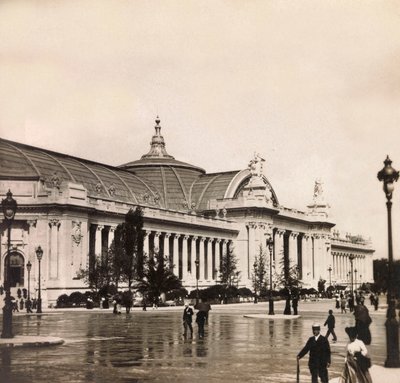 Universal Exposition of 1900 - Exposition Universelle de 1900 i Paris: The Grand Palais - privat samling av Anonymous Anonymous