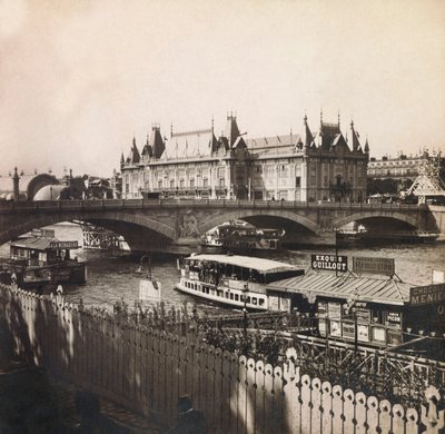 Universal Exposition of 1900 - Exposition Universelle de 1900 i Paris: Pavilion of the city of Paris - privat samling av Anonymous Anonymous