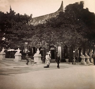 Universal Exposition of 1900 - Exposition Universelle de 1900 i Paris: The Neerlandaises Indies - privat samling av Anonymous Anonymous