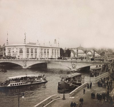 Universell utställning 1900 - Exposition Universelle de 1900 i Paris: Palais des Congres - privat samling av Anonymous Anonymous