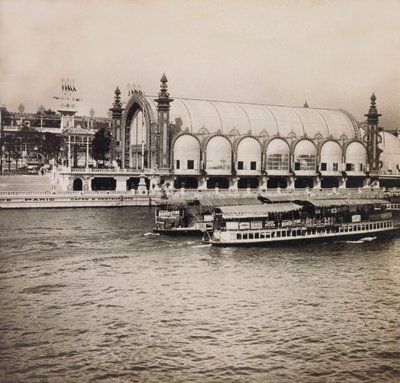 Universal Exposition of 1900 - Exposition Universelle de 1900 i Paris: Växthusen - privat samling av Anonymous Anonymous