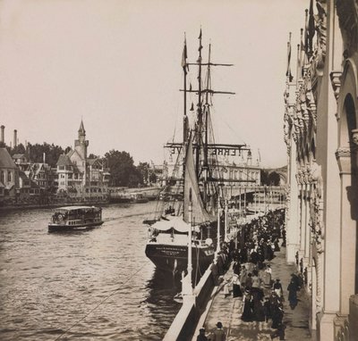 Universell utställning 1900 - Universell utställning 1900 i Paris: Gamla Paris - privat samling av Anonymous Anonymous
