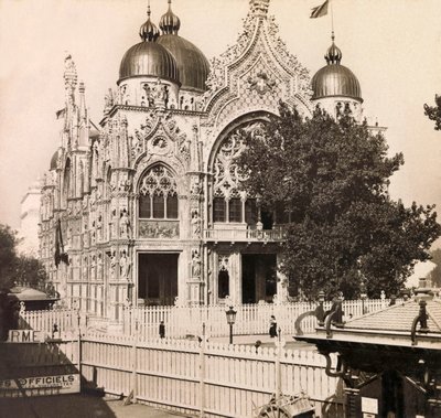 Universell utställning 1900 - Universell utställning 1900 i Paris: Italiens paviljong - privat samling av Anonymous Anonymous
