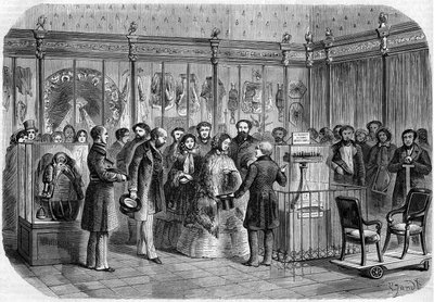 Besök av Sophie de Württemberg (1818-1879), drottning av Holland, i Paris av Anonymous Anonymous