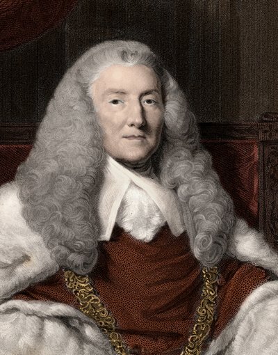 William Murray 1st Earl of Mansfield (1705-1793), Barrister, brittisk politiker och domare - William Murray 1st Earl of Mansfield av Anonymous Anonymous