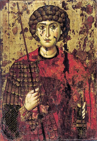 Sankt Georg, 1100-talet av Anonymous Russian icon painter