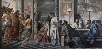 Platons gästabud av Anselm Feuerbach
