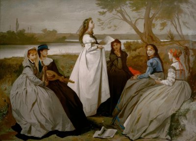 På våren av Anselm Feuerbach