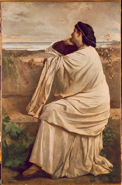 Iphigenia (olja på duk) av Anselm Feuerbach