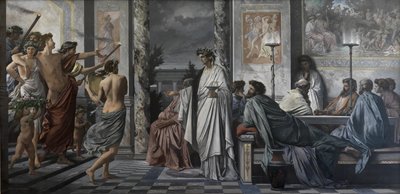 Platons symposium av Anselm Feuerbach