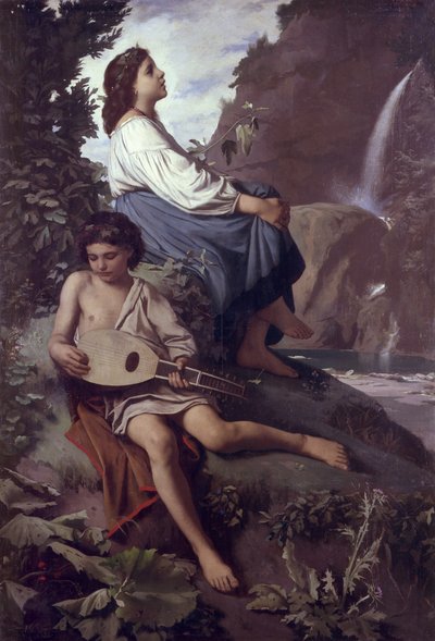 Minne av Tivoli av Anselm Feuerbach
