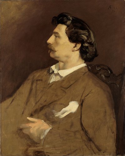 Självporträtt av Anselm Feuerbach