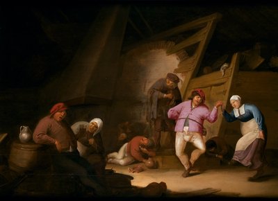 Bondedans (olja på pannå) av Anthonie Victorijns