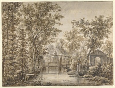 Vindbron vid Spruytenburg av Anthonie Waterloo