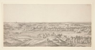 Landskap: Dunes nära Harlem av Anthonie Waterloo
