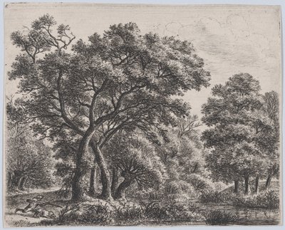 Ankjägaren, 1600-talet. av Anthonie Waterloo