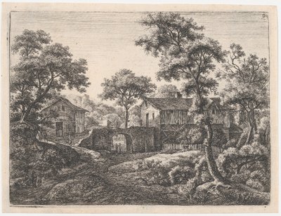 Porten, 1600-talet. av Anthonie Waterloo