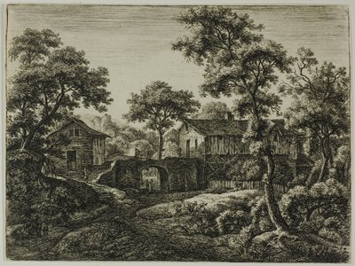 Den stora porten av Anthonie Waterloo