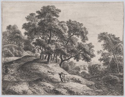 Kaninjägaren, 1600-talet. av Anthonie Waterloo