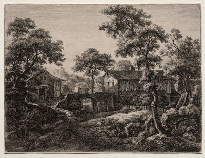 Tolv landskap (H.95-106): Porten av Anthonie Waterloo