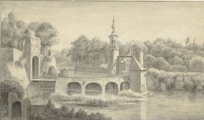 Velperport i Arnhem av Anthonie Waterloo