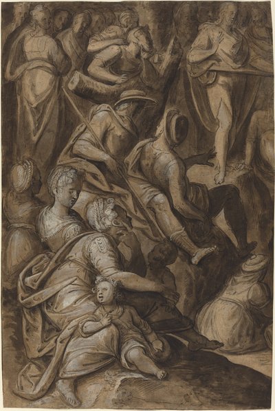 Sankt Johannes predikar av Anthonie van Blocklandt