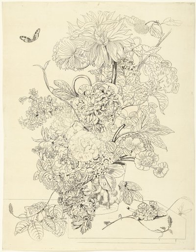 Blomsterarrangemang av Anthonie van den Bos