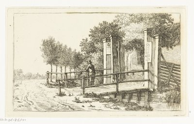 Staket av värdshuset Molentje aan de Amstel av Anthonie van den Bos