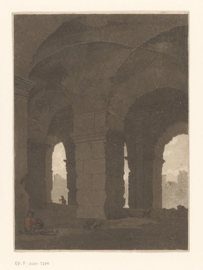 Under Colosseums valv av Anthonie van den Bos