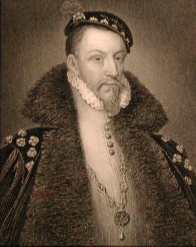 Porträtt av Thomas Radcliffe (ca 1525-83) 3:e Earl of Sussex, från "Lodge