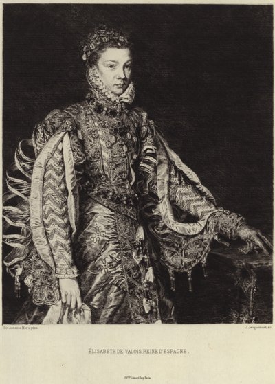 Elisabeth av Frankrike av Anthonis van Dashorst Mor