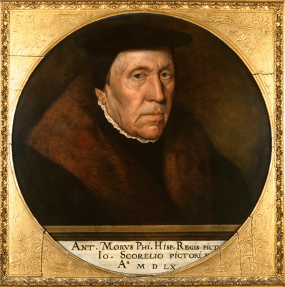 Jan van Scorel (1495-1562) 1560 (olja på panel) av Anthonis van Dashorst Mor