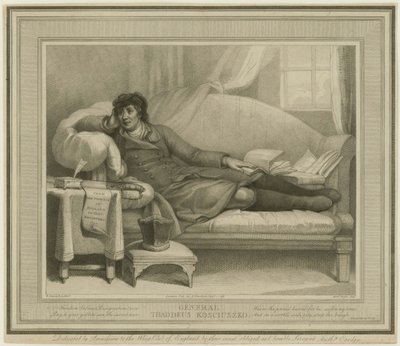 Tadeusz Kosciuszko 1746-1817, 1798. av Anthony Cardon