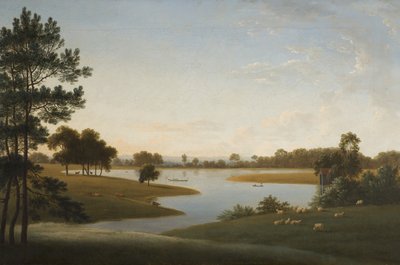 Tabley: The Park and Mere av Anthony Devis