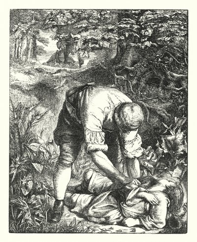 Livets resa (gravyr) av Anthony Frederick Augustus (after) Sandys