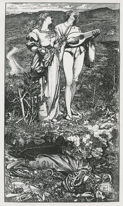 Amor Mundi av Anthony Frederick Augustus Sandys