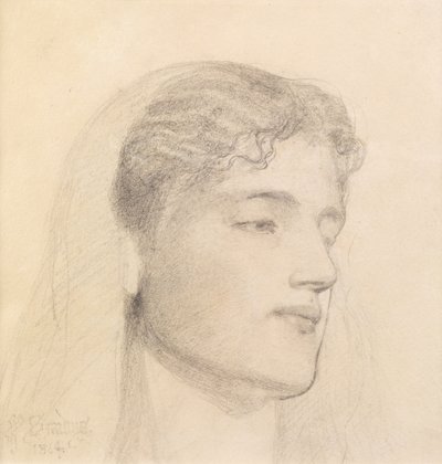 Augusta Jones av Anthony Frederick Augustus Sandys