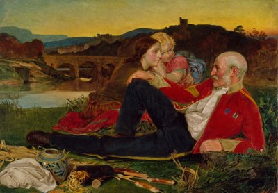 Hösten, c.1860-62 av Anthony Frederick Augustus Sandys